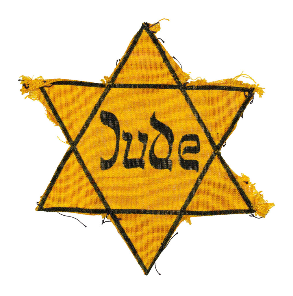 Judenstern aus Stoff