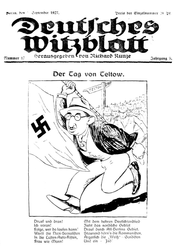 Titelseite Deutsches Witzblatt